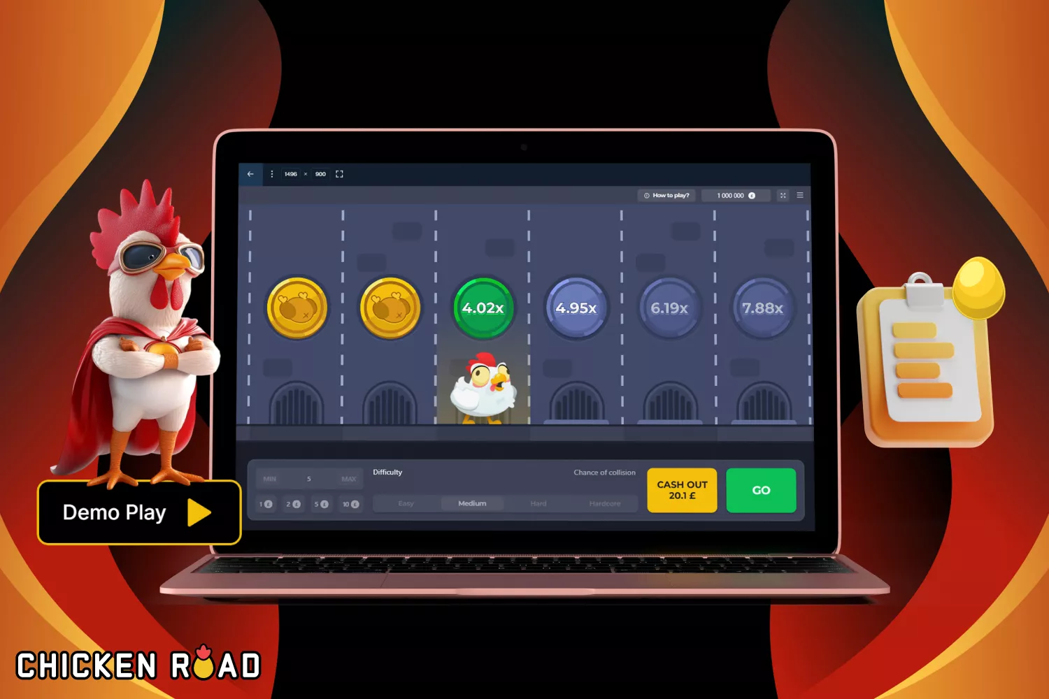 Chicken Road бесплатная демо игра 7